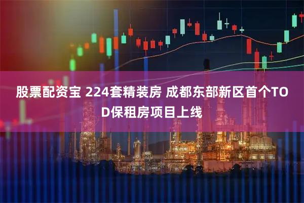 股票配资宝 224套精装房 成都东部新区首个TOD保租房项目上线